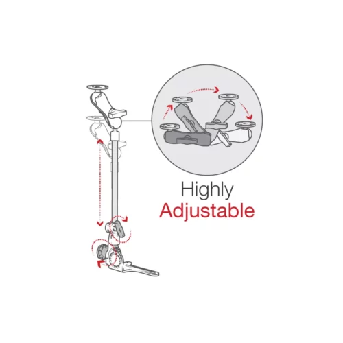 RAM-316-HD-18-202U adjustability graphic