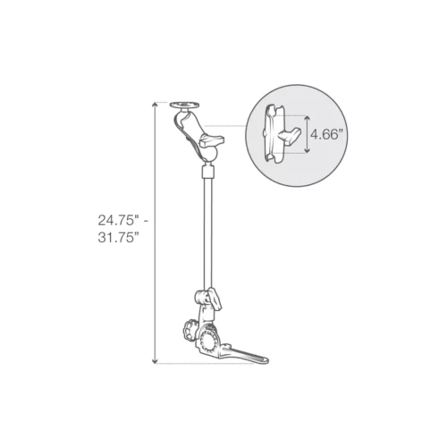 RAM-316-HD-18-202U dimensions graphic
