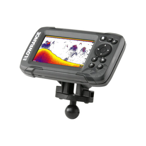 RAM-B-202-LO12: RAM Ball Adapter for Lowrance Hook2 & Reveal Series - B Size with Hook2