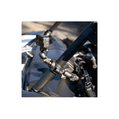 RAM-B-337-1U: RAM Add-A-Ball for RAM Torque Large Rail Bases in use