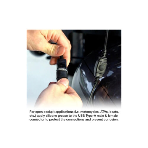 RAM-B-400-A-UN12W-V7M: RAM Tough-Charge 15W Wireless Charging Mount with Tough-Claw cockpit application