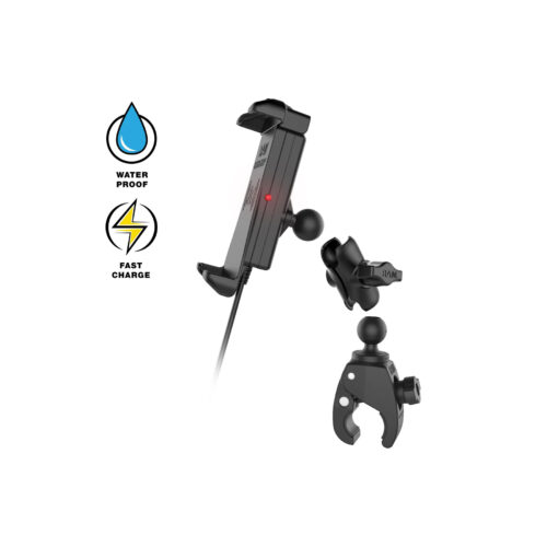RAM-B-400-A-UN14W-V7M: RAM Quick-Grip 15W Waterproof Wireless Charging Mount with Tough-Claw components