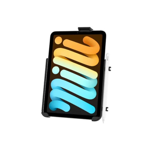 RAM-HOL-AP36U: RAM EZ-Roll'r Cradle for Apple iPad mini 6 with iPad Mini 6 in cradle