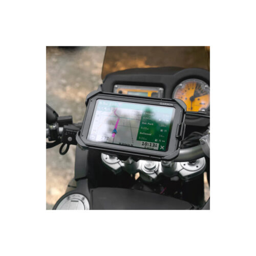 RAM-HOL-GA75LU: RAM EZ-Roll'r Locking Cradle for Garmin Fleet 770, Overlander + More in use