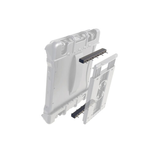 RAM-HOL-TAB-RISER1U: RAM 1/2 Risers for Tab-Tite and Tab-Lock Holders back view