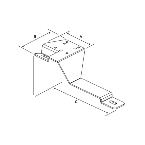 RAM-VB-114 no drill vehicle base graphic