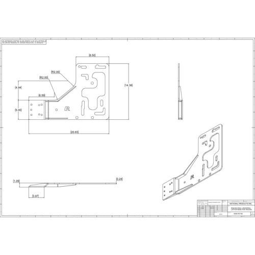 RAM-VB-168: RAM No-Drill™ Universal Vehicle Base for Heavy Duty Trucks base graphics