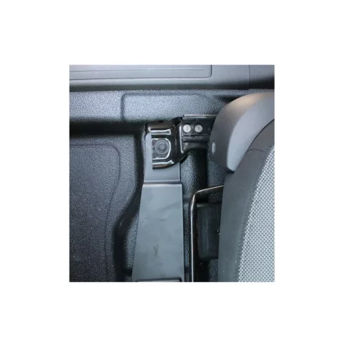 RAM-VB-190-SW1: RAM No-Drill Laptop mount for '13-18 Ford Taurus close up view of install