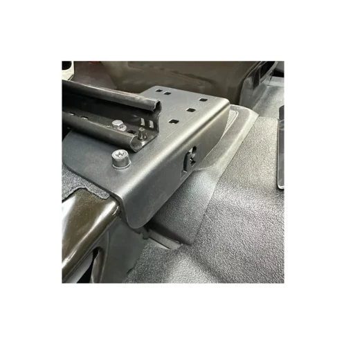 RAM-VB-194-SW1: RAM No-Drill Laptop Mount for '14-23 Ford Transit Full Size Van mounted