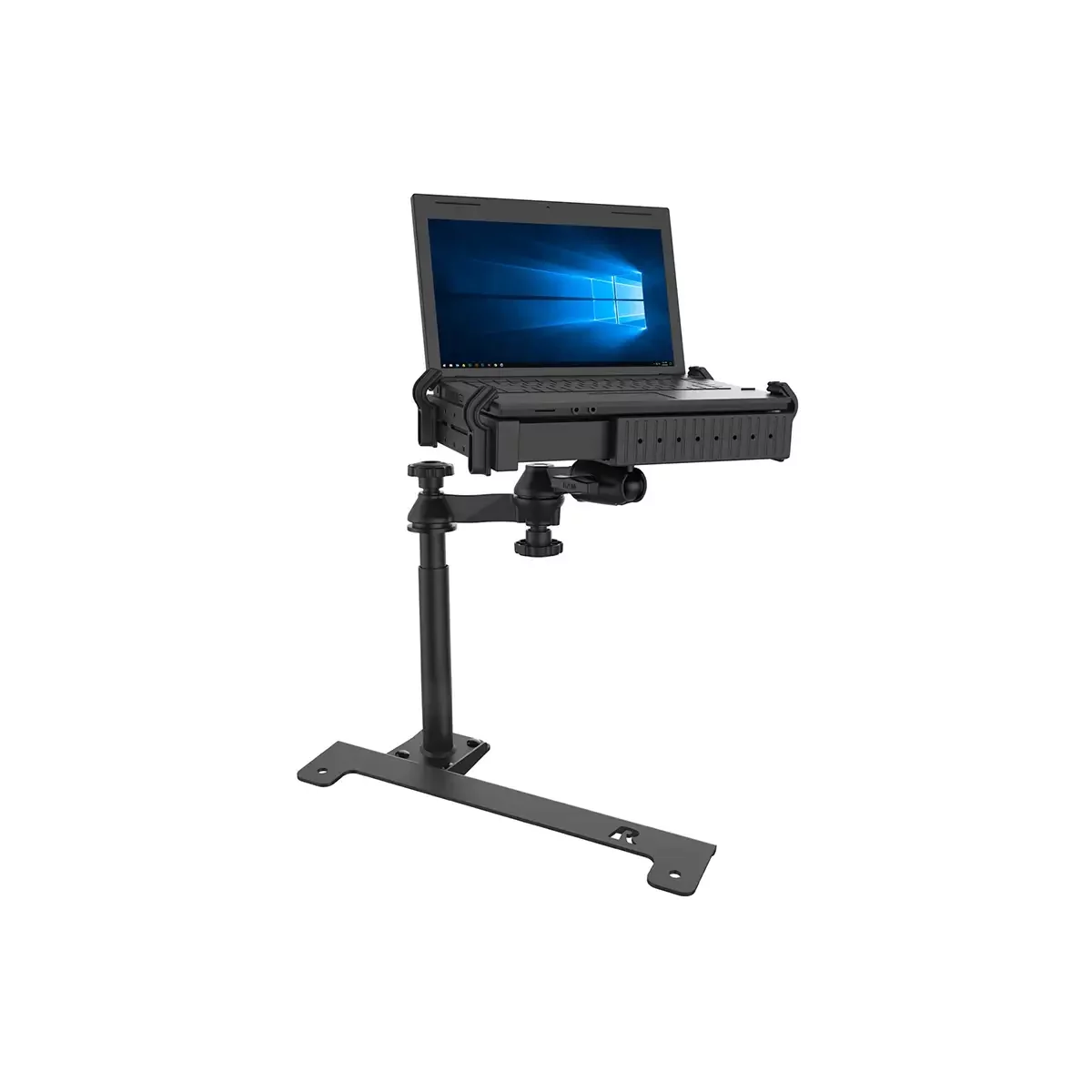 RAM-VB-203-SW1: RAM No-Drill Laptop Mount for '19-23 Chevy Silverado + More