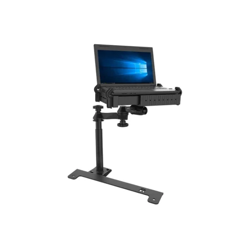 RAM-VB-203-SW1: RAM No-Drill Laptop Mount for '19-23 Chevy Silverado + More
