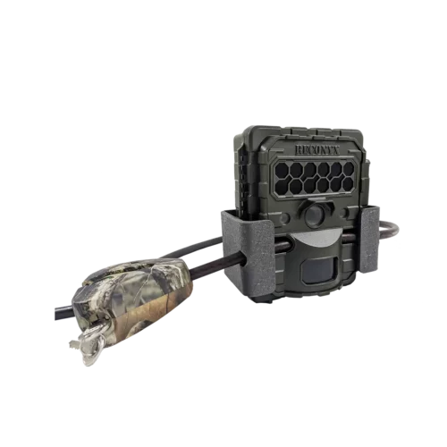 Reconyx Hyperfire 2 C-Bracket Python Accessory with lock on the bracket