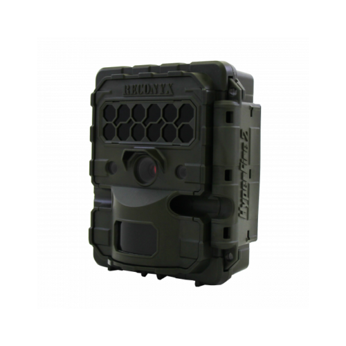 Reconyx HyperFire 2 License Plate Capture Camera in green left angled view