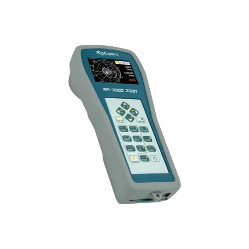 RigExpert AA-3000 ZOOM tilted up right view