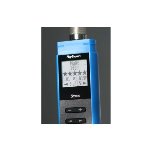 RigExpert STICK 230 Antenna and Cable Analyzer display screen view