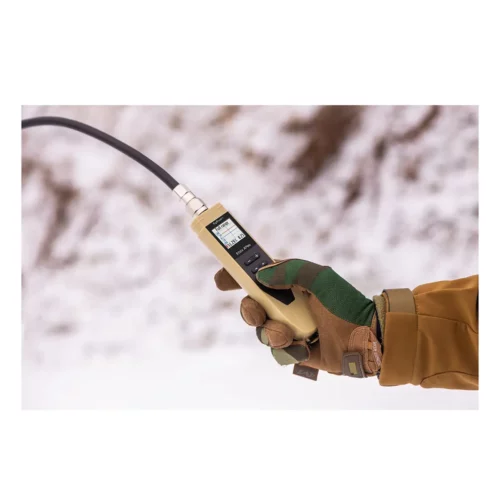 RigExpert Stick XPro Vector Analyzer in use in the field