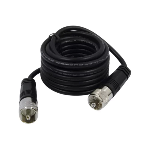 12' CB Antenna Coax Cable with PL-259 Connectors