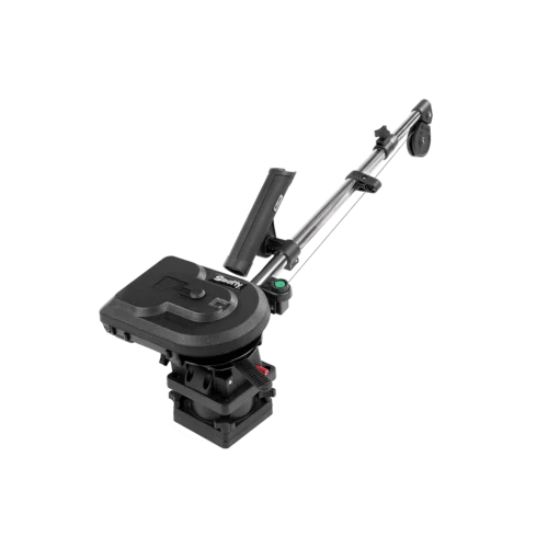 Scotty 1106B Depthpower downrigger angled view ready for trolling fishing