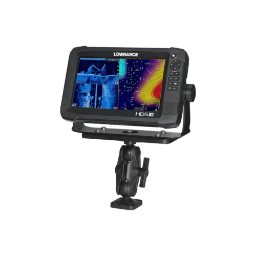 Scotty 163 1.5″ Ball Mount wtih chartplotter