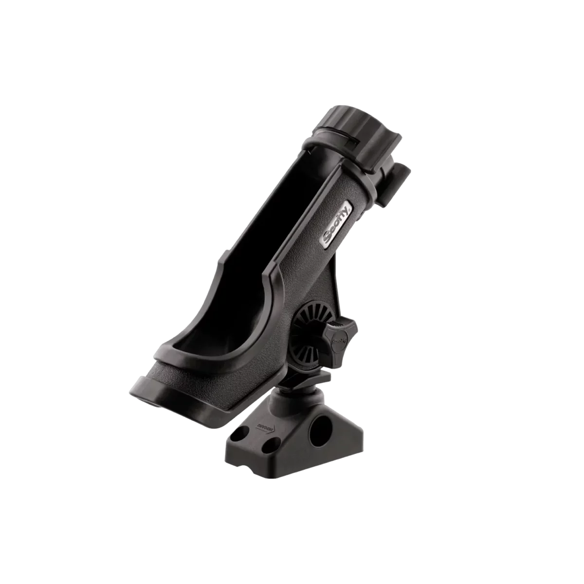 Scotty 230 Power Lock ROD HOLDER in black opened