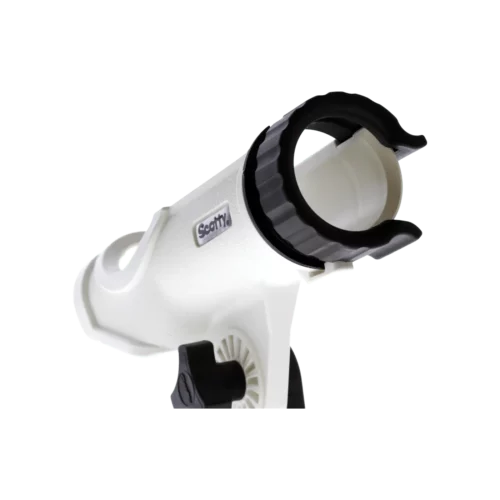 Scotty 230 Power Lock ROD HOLDER in white looking in