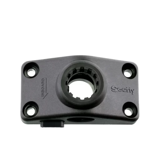 Scotty 241L Locking Side Deck Mount top view