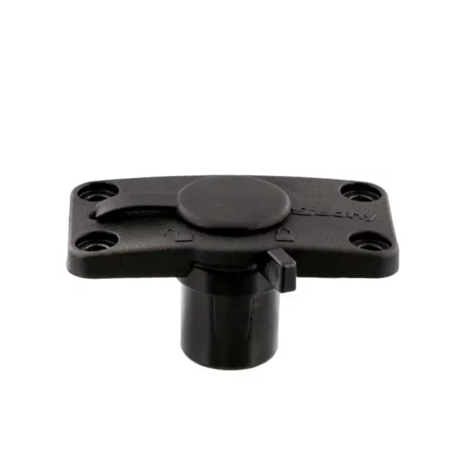 Scotty 244L Locking Flush Deck Mount side view