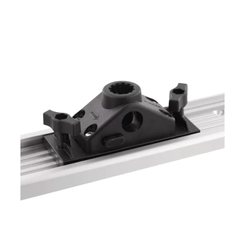 Scotty 340L 3″ Gunnel Track Mount in track side view