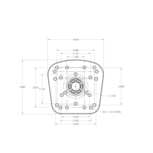 Scotty 368 Universal Sounder Fish Finder Mount specs