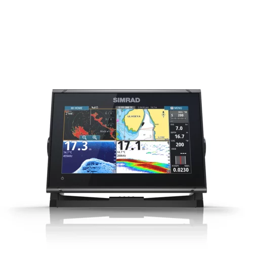 Simrad GO9XSE 4 split screen