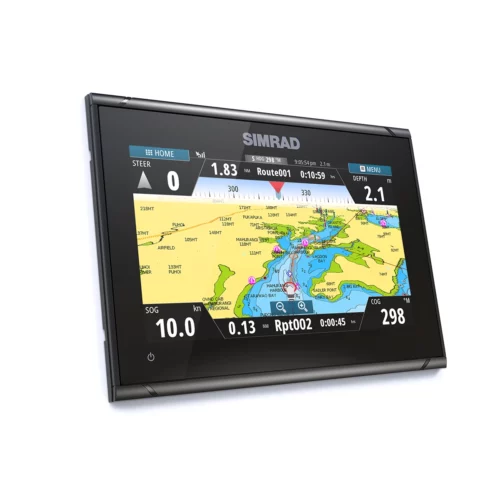 Simrad GO9XSE route