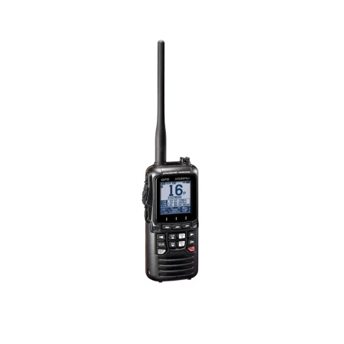 Standard Horizon HX891BT right angled view
