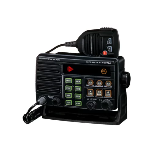 Standard Horizon VL-H3000A Loud Hailer left angled
