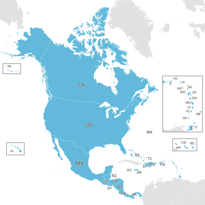 Garmin TopoActive Maps - North America coverage