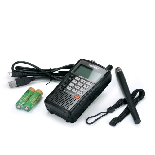 Uniden BCD160DN with accessories