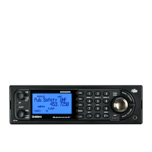 Uniden BCD260DN scanner front view