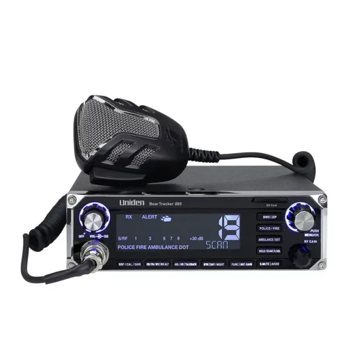 Uniden BearTracker 885 Hybrid CB Radio/Digital Scanner front view