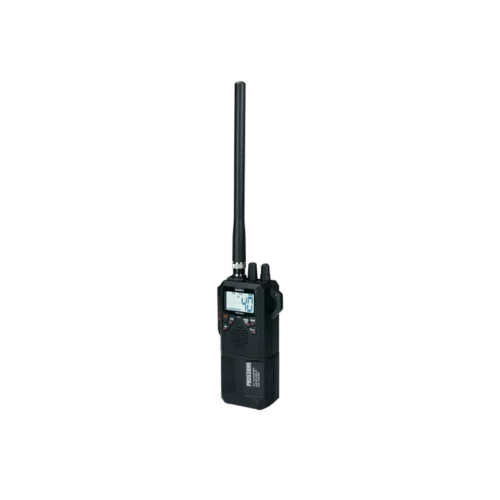 Uniden PRO538HHFM radio left view