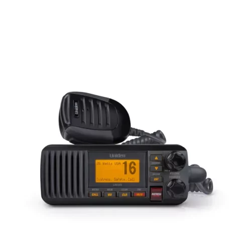 Uniden UM385BK front view