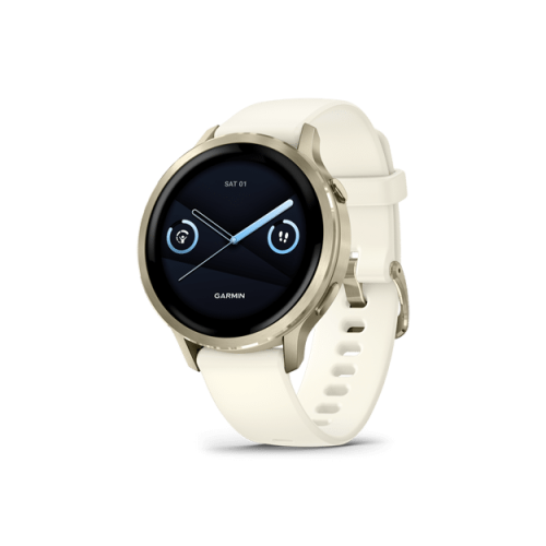 Garmin Venu 4 - 41 mm - Lunar Gold with Bone Band