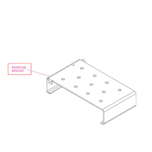 Yaesu RA6253100 Replacement Mounting Bracket