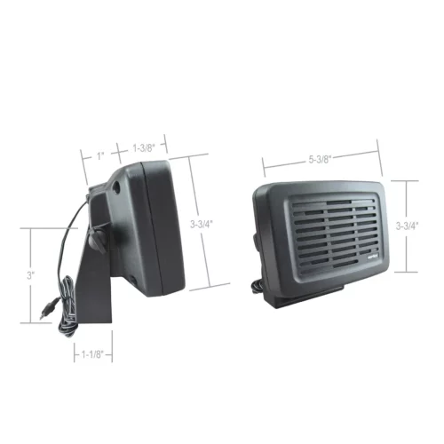 Yaesu MLS-100 speaker specs graphic