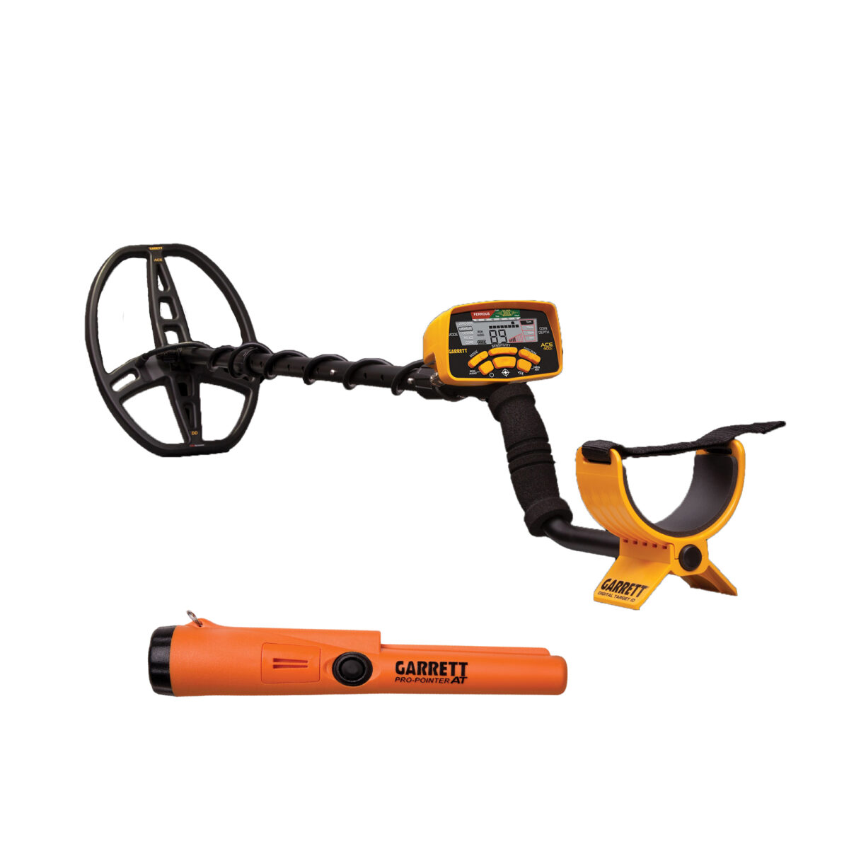 Garrett ACE 400i Metal Detector with Pro-Pointer AT