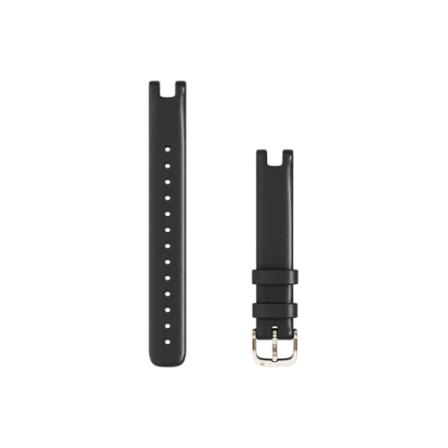 Garmin Watch Bands (14mm) - black leather band