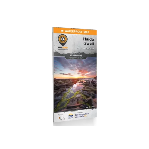 Backroad Maps - Folded Waterproof Adventure Maps Haida Gwaii cover