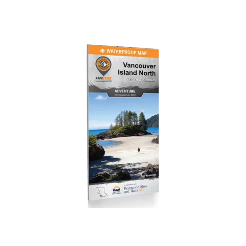 Backroad Maps - Folded Waterproof Adventure Maps Vancouver Island North Cover