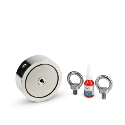 Brute Box Double Sided 2,600lb Magnet Fishing Bundle magnet