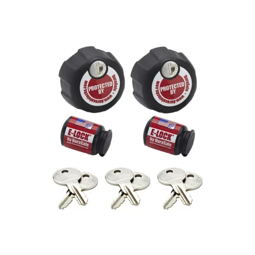 DuraSafe 2-E-LOCK®s and 2-Swivel Mount Locks set