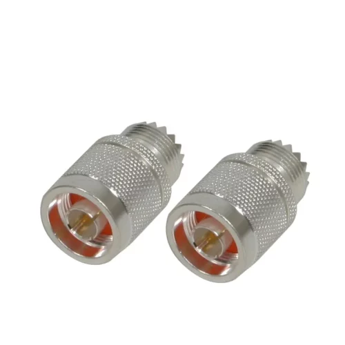 DX Engineering coax adapter, N-Male to SO-239 DXE-1035-1-2