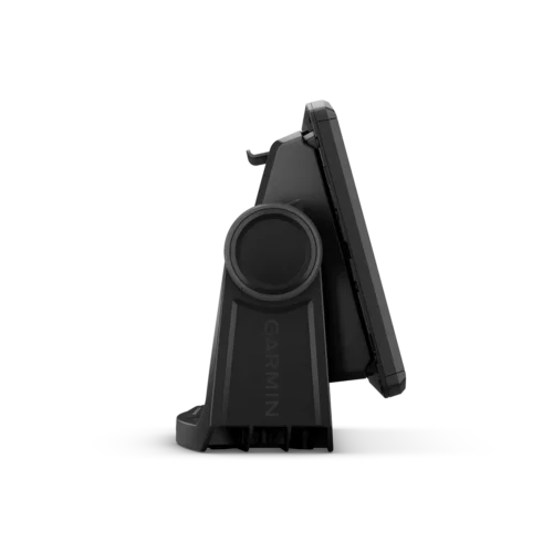 Garmin ECHOMAP UHDsv side view showing tilted view options on the fish finder and chartplotter